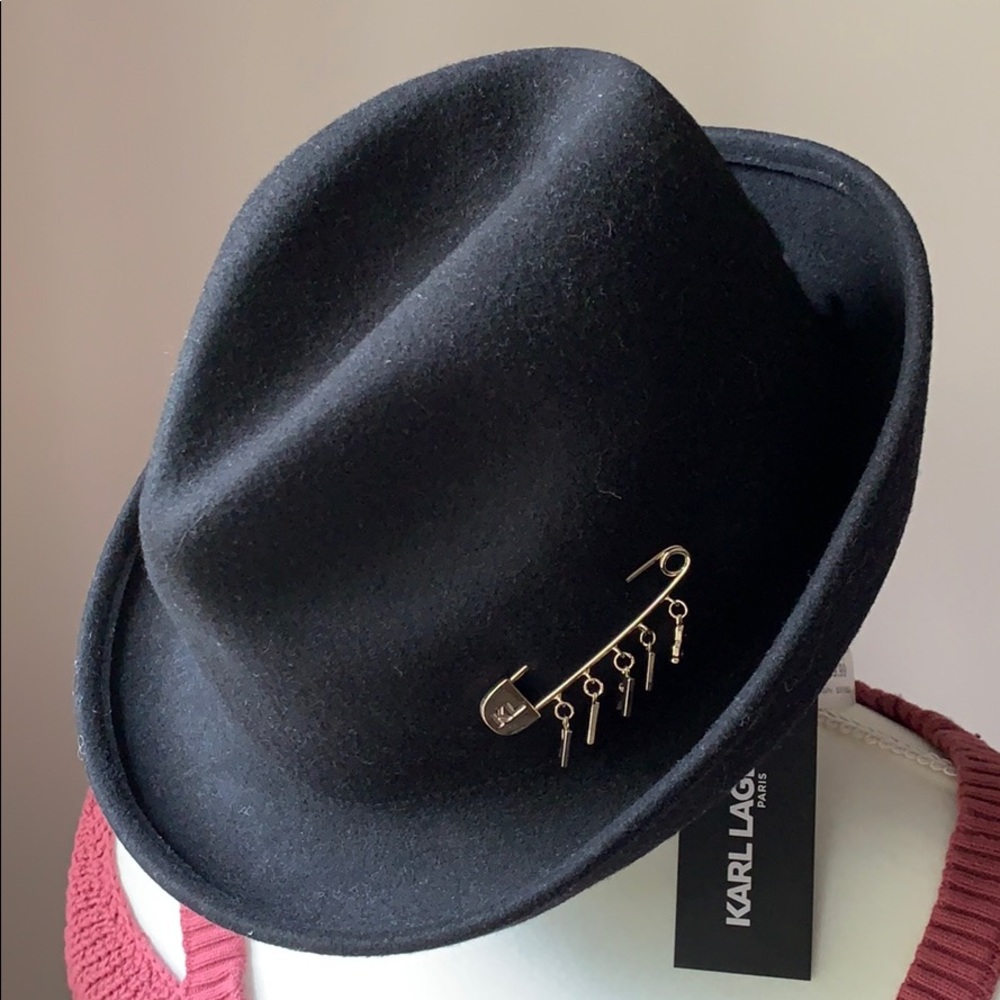Karl Lagerfeld Wool Hat